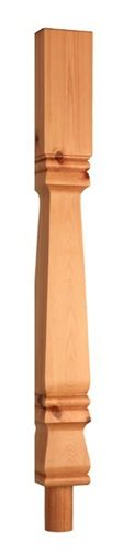 Pine Provincial Half Newel