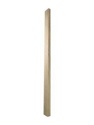 Ash HALF Square Newel Post 90mm x 1490mm