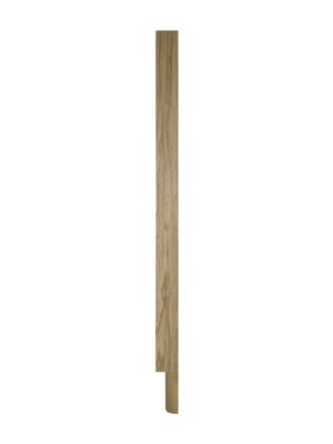 Ash HALF Square Spigot Newel Post 90mm x 790mm