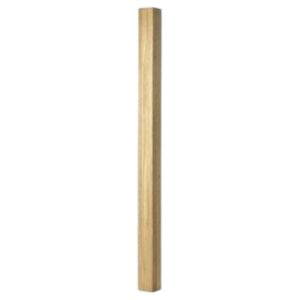 Ash Square Newel Post 90mm x 1490mm