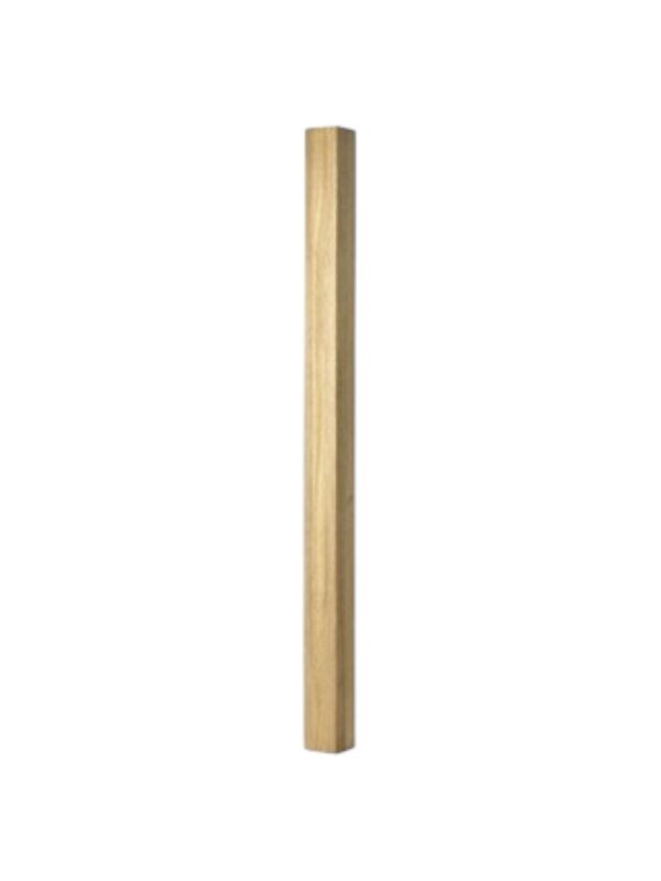 Ash Square Newel Post 90mm x 1490mm