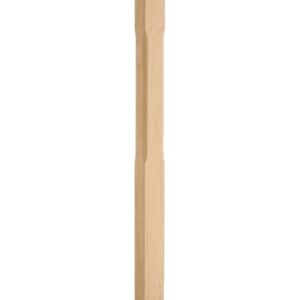 Ash Stop Chamfer Newel Post 90mm x 1490mm