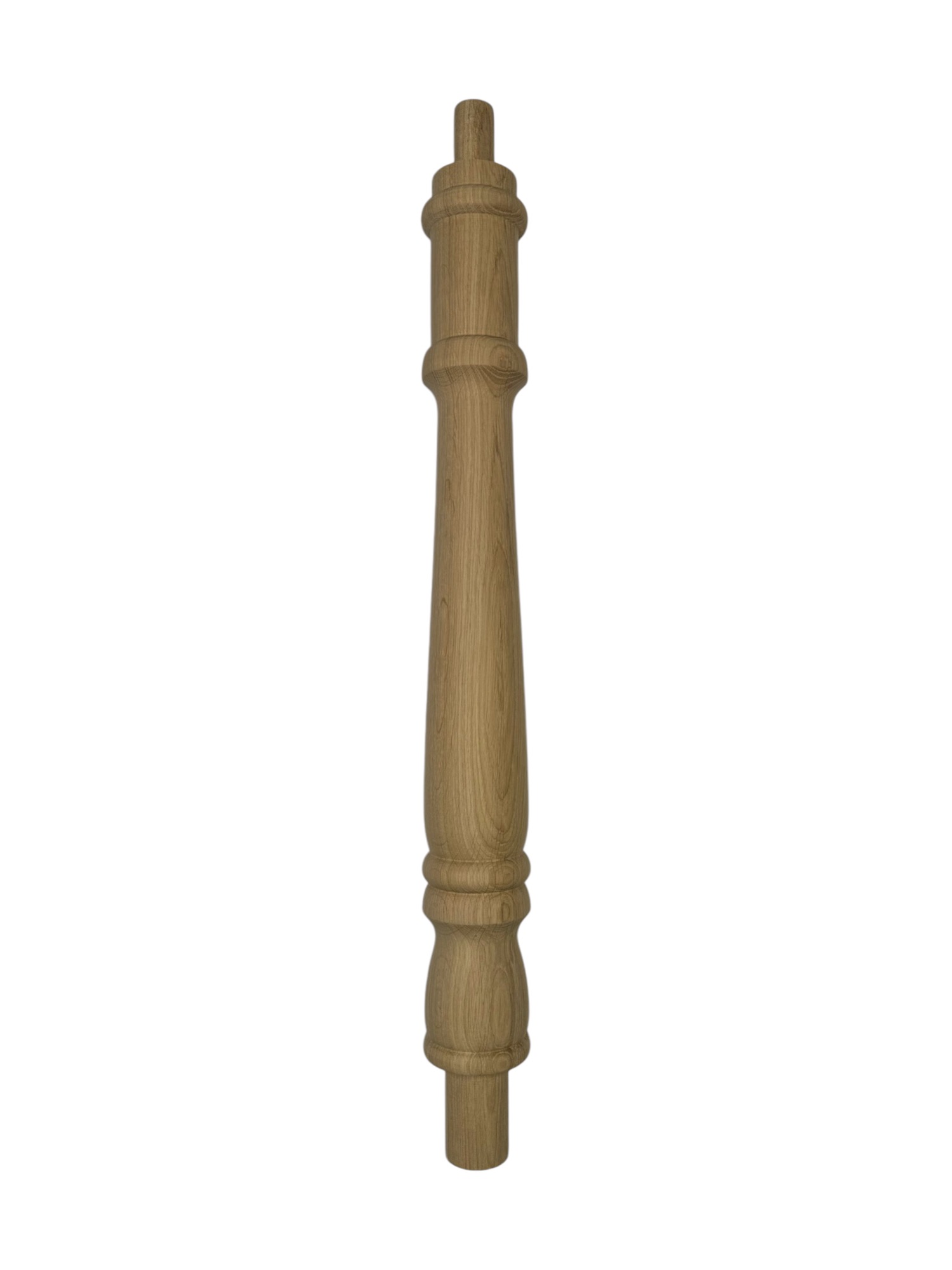 Oak Georgian Turned Continuous Newel Post 90mm x 675mm