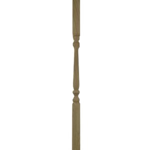 Oak Provincial Square Stair Spindle