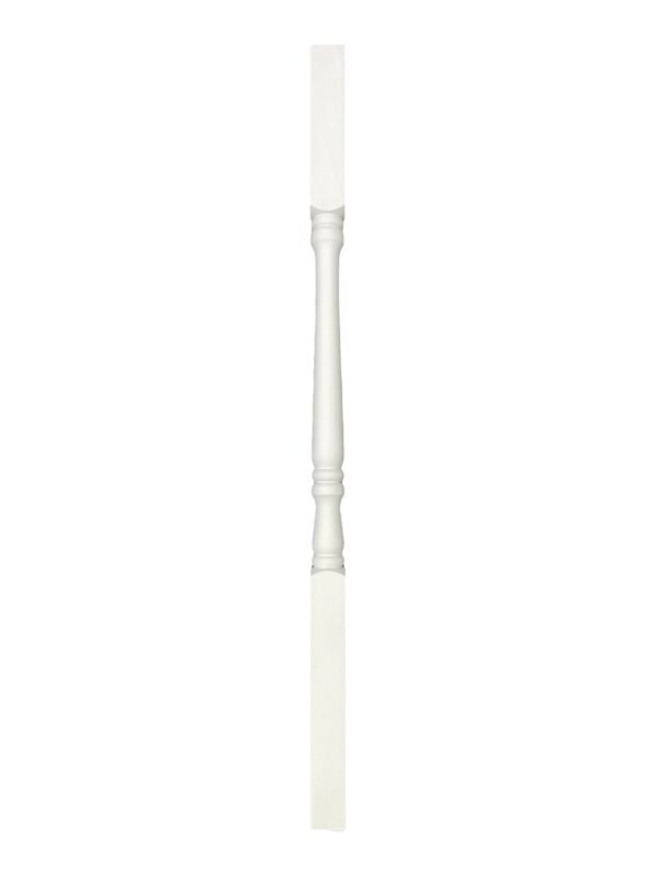 White Primed Turned Georgian Stair Spindle 32mmx900mm