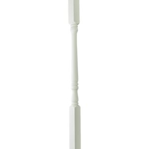 White Primed Turned Georgian Stair Spindle 41mmx1100mm