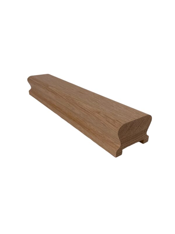 Oak Low Profile Solid Handrail