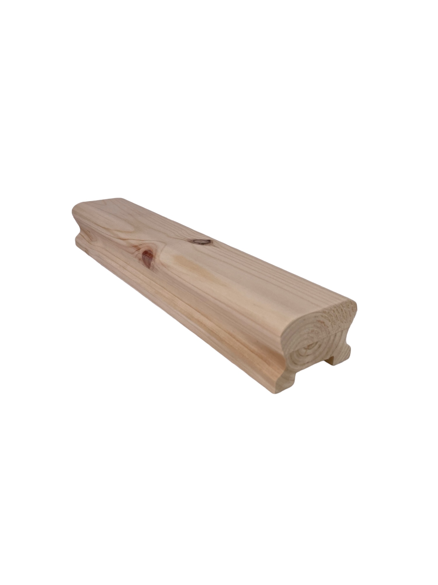 Pine Low Profile Solid Handrail