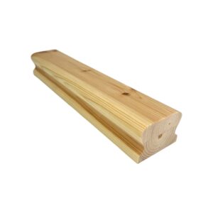 Pine Low Profile Solid Handrail