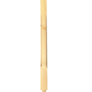 Pine Stop Chamfer HALF Spigot Newel Post 70mmx790mm