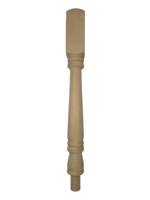Hemlock Turned Georgian Newel Post 90mm x 790mm