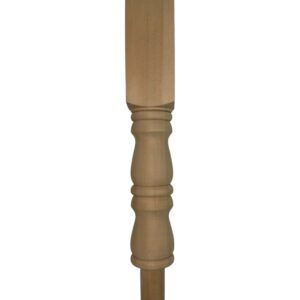 Hemlock Georgian Turned Pulpit Newel Post 90mm x 500mm