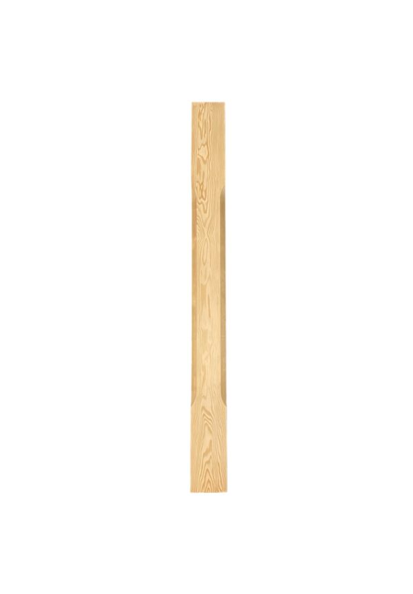 Hemlock Stop Chamfer Newel Post 70mmx1490mm