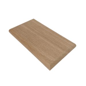 Oak Double Flat Newel Cap 166x83mm