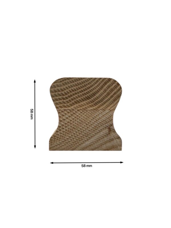 2.4m Traditional Ash Wall Handrail Kit - Chrome or Brushed - Image 5