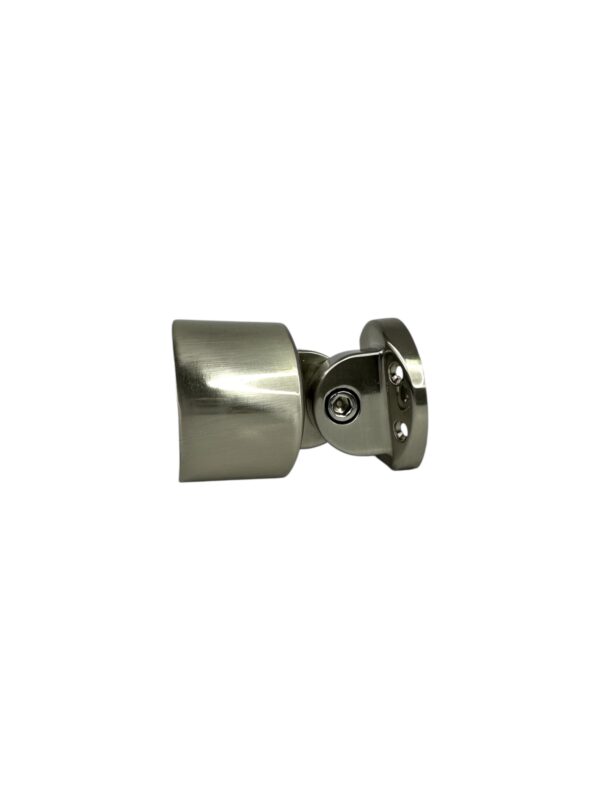 Brushed Nickel 54mm Mopstick Adjustable Handrail Connector - Image 5