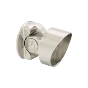 Fusion Brushed Nickel Storey Newel Connector