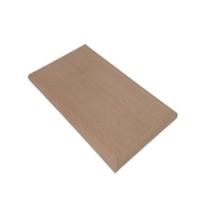 Hemlock DOUBLE Flat Newel Cap 140mm x 70mm