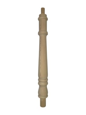 Hemlock Georgian Turned Continuous Newel Post 90mm x 675mm