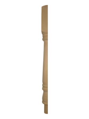 Hemlock Turned Georgian HALF Newel Post 90mm x 790mm