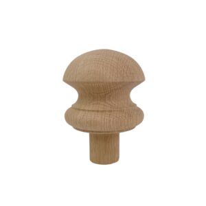 Oak Mushroom Newel Cap 90mm