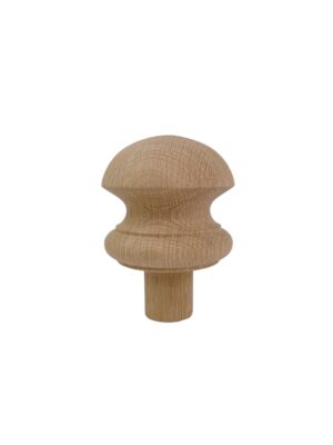 Oak Mushroom Newel Cap 90mm