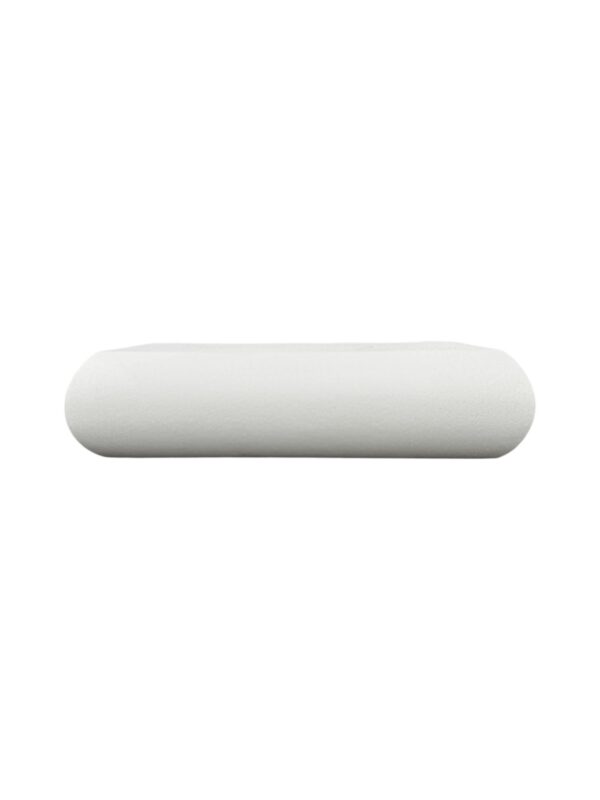 White Primed HALF Flat Newel Cap 90mm - Image 3