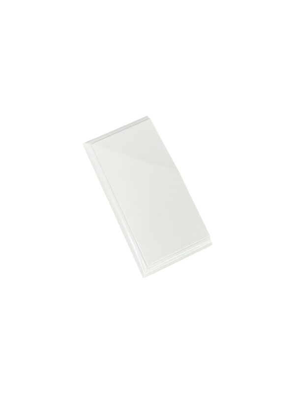 White Primed HALF Pyramid Newel Cap 90mm - Image 2