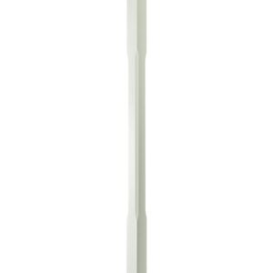 White Primed Stop Chamfer Stair Spindle 41mm x 900mm