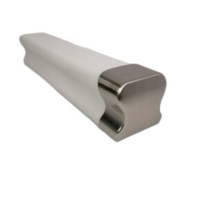 Traditional brushed nickel Handrail End Cap