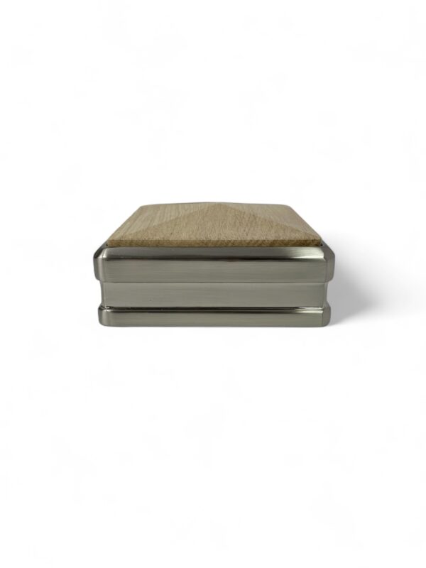 Solution Brushed Nickel Newel Full Cap