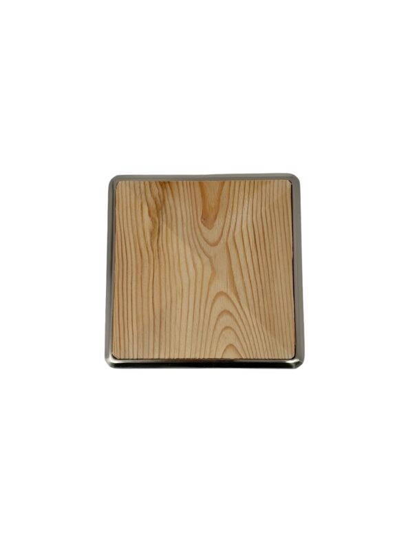 chrome pine newel cap