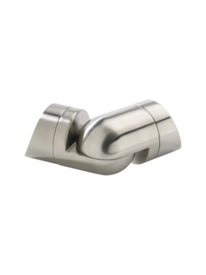 Fusion Brushed Nickel Wall Mounted Corner Bracket