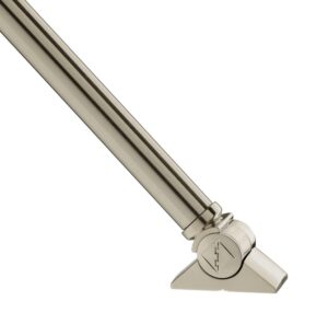 10 x Fusion Brushed Nickel Rake Spindles & Brackets MK2