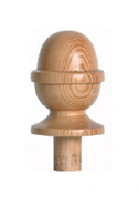 Ash Acorn Newel Cap 90mm