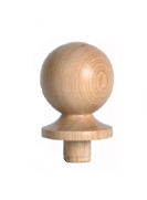 Ash 90mm Newel Posts & Caps