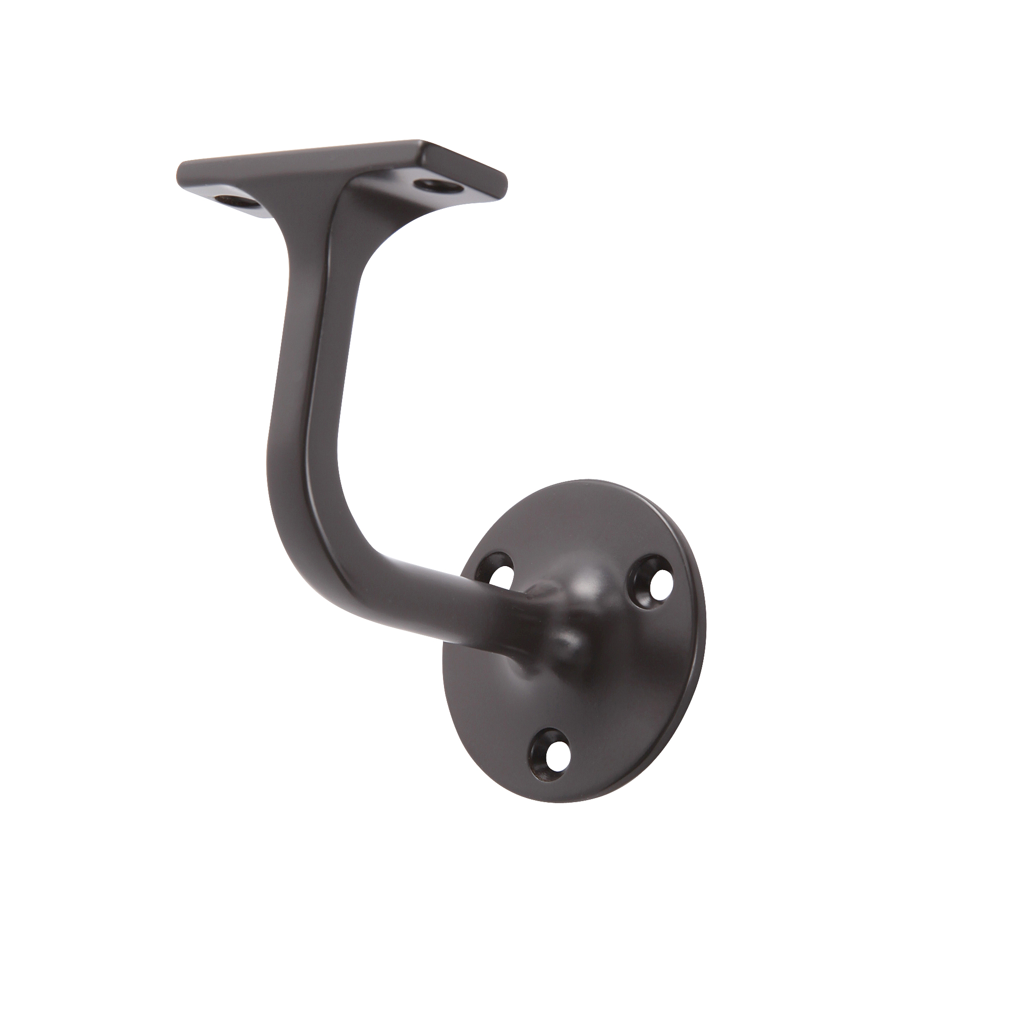 Black Wall Handrail Bracket