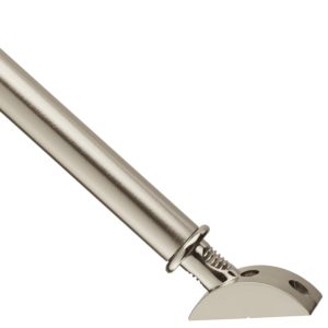 1 x Fusion Brushed Nickel Rake Spindle & Brackets