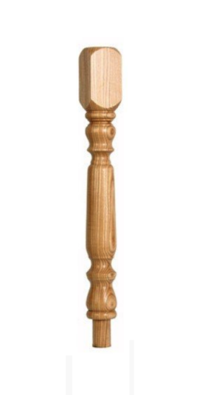 Oak Oxford Newel Post 90mm x 730mm