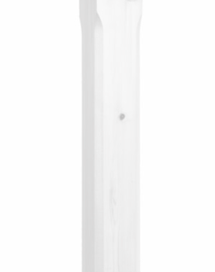 White Primed Stop Chamfer HALF Spigot Newel 90mmx790mm