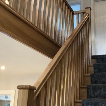 oak stair parts