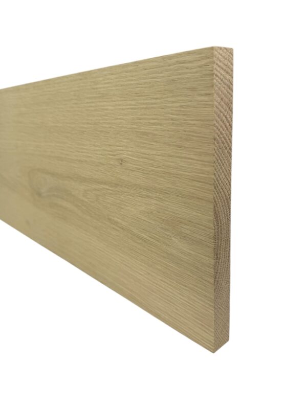 Oak Stair Riser 195mm x 1000mm - In Various Thicknesses - Image 2