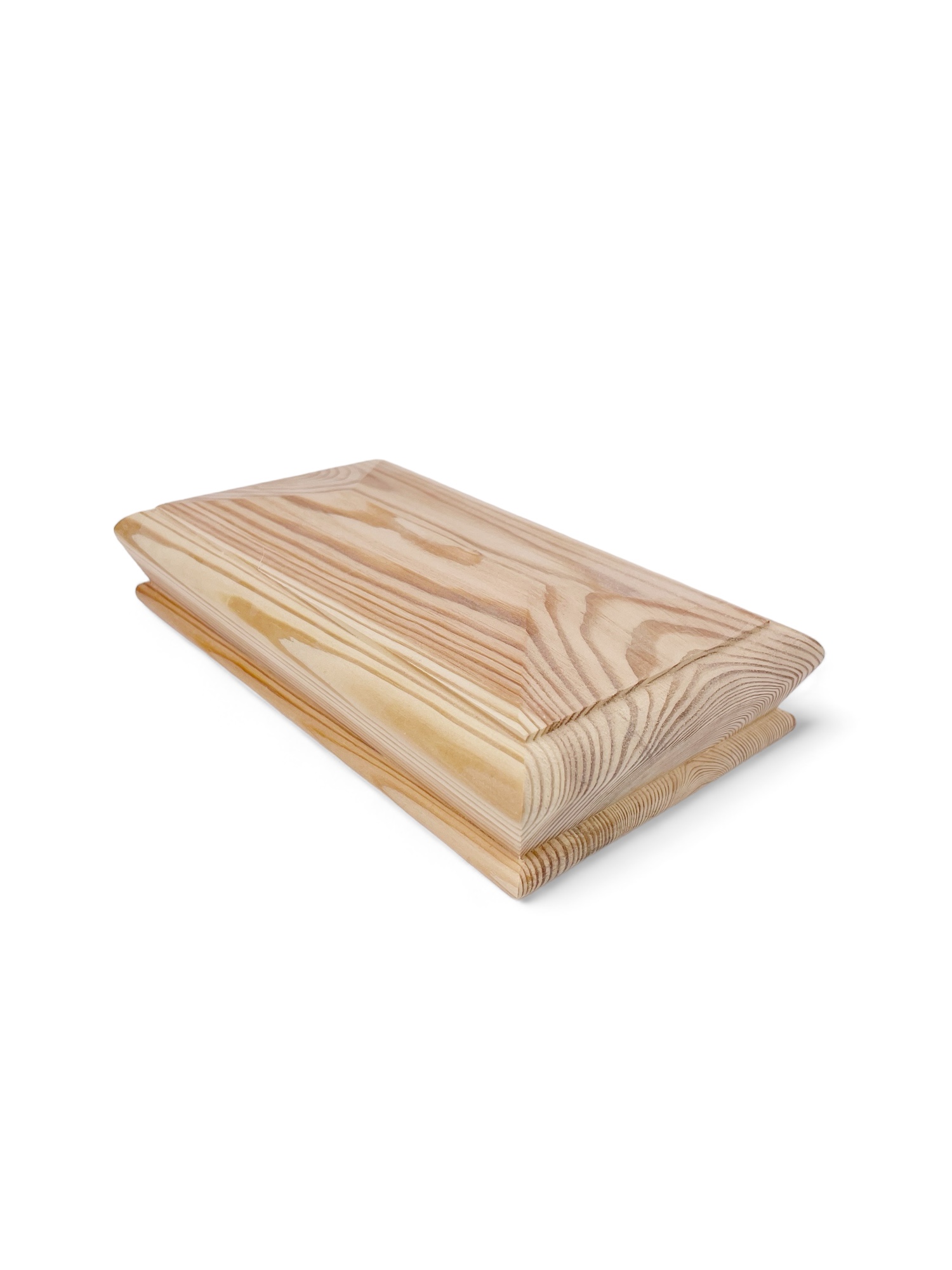 Pine Double Pyramid Newel Cap 140x70mm