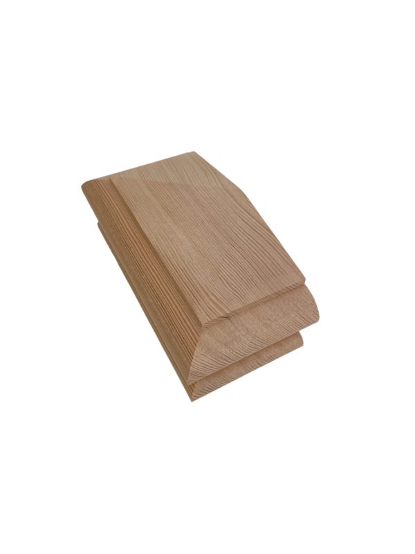 Hemlock HALF Pyramid Newel Cap 83mm