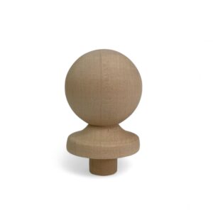 Hemlock Ball Newel Cap 83mm