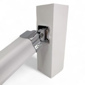 Traditional Chrome Adjustable Handrail Connector