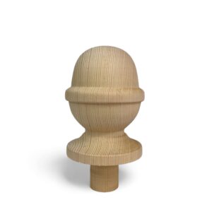 Pine Acorn Newel Cap 83mm