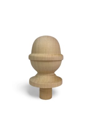 Pine Acorn Newel Cap 83mm