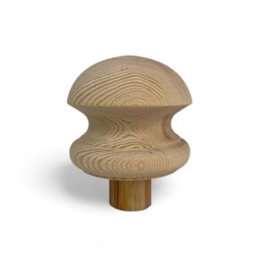 Pine Mushroom Newel Cap 83mm