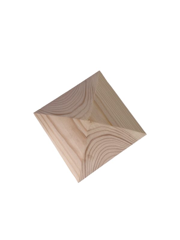 Pine Smooth Pyramid Cap 90mm - Image 2